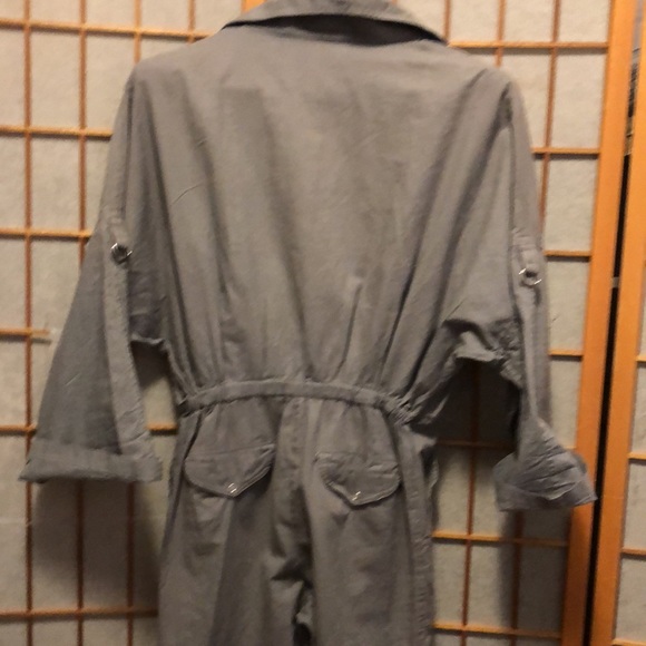 Just class jumpsuit taupe small. Vintage - Picture 2 of 7